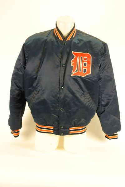 Jack Morris Game Used Detroit Tigers Dugout Jacket 